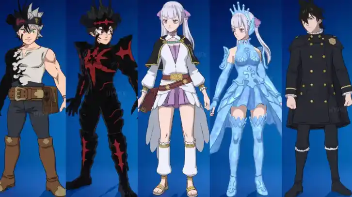 Black Clover is coming to Fortnite
