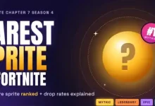 Discover Fortnite's rarest sprites
